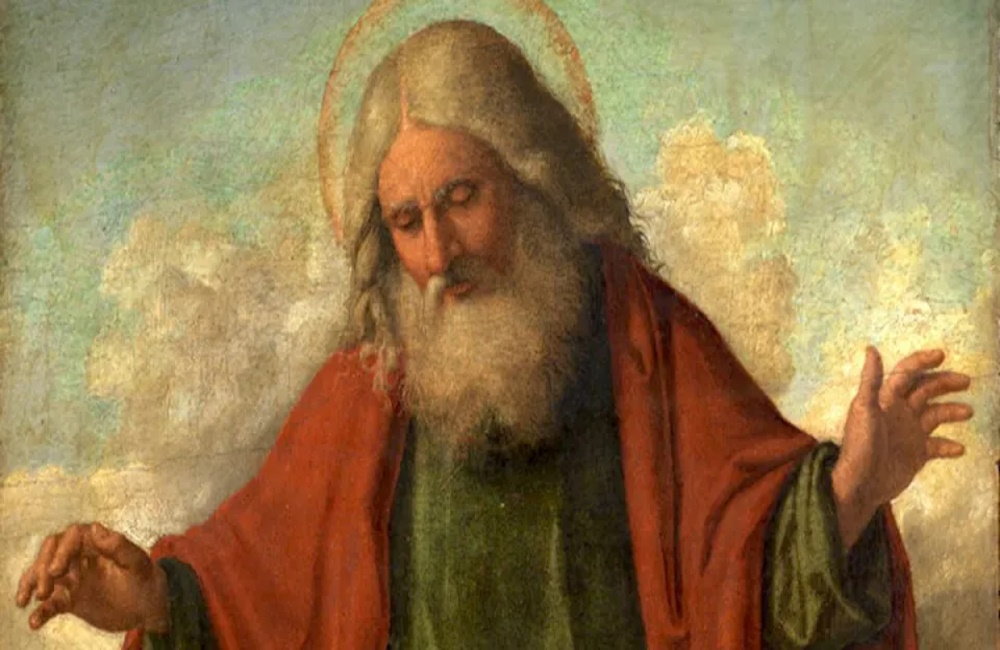 God the father, painting