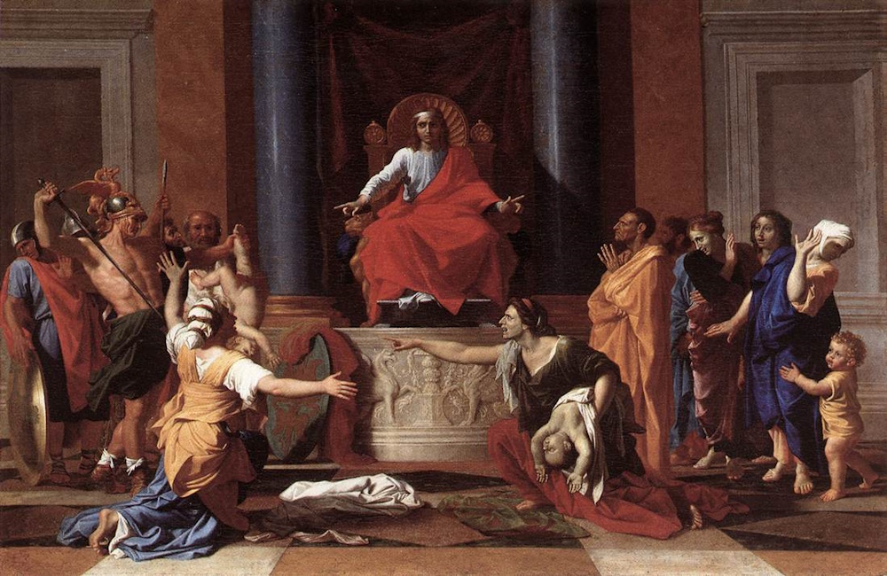 Solomon and the two women