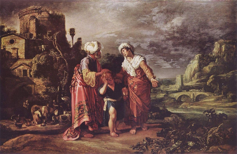 The dismissal of Hagar by Pieter Pietersz Lastman 1612