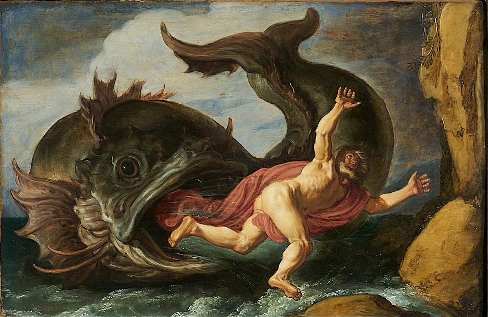 Jonah and the fish