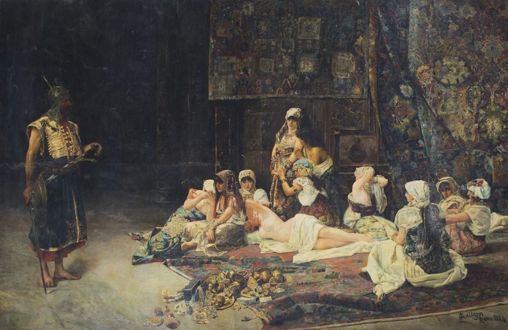 Women in the harem